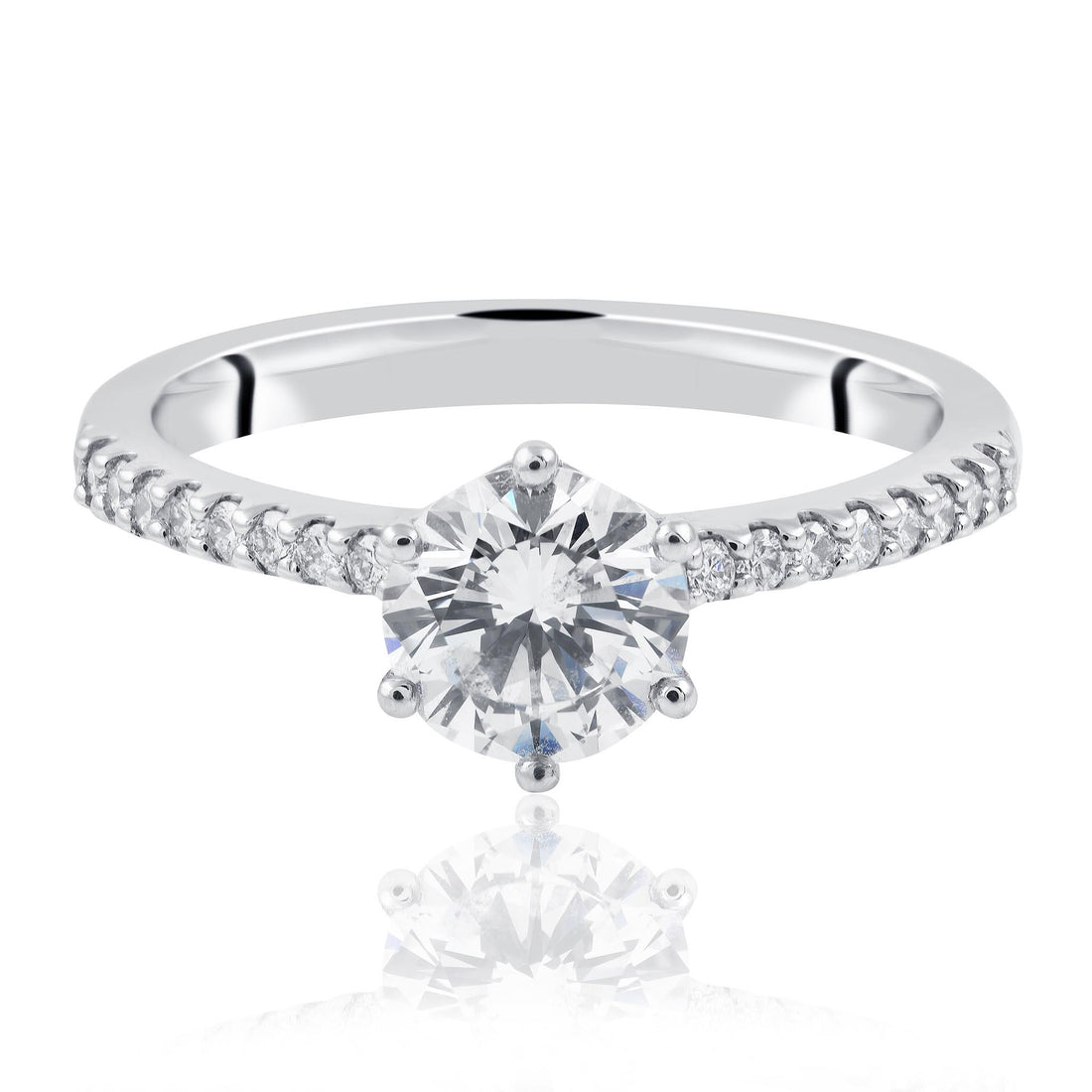 Platinum Diamond Engagement Ring