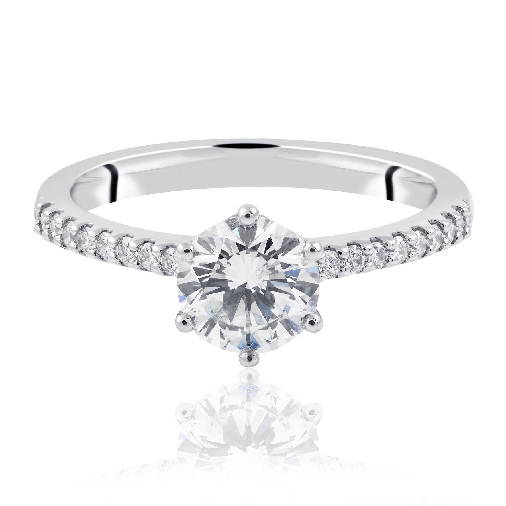 Platinum Diamond Engagement Ring