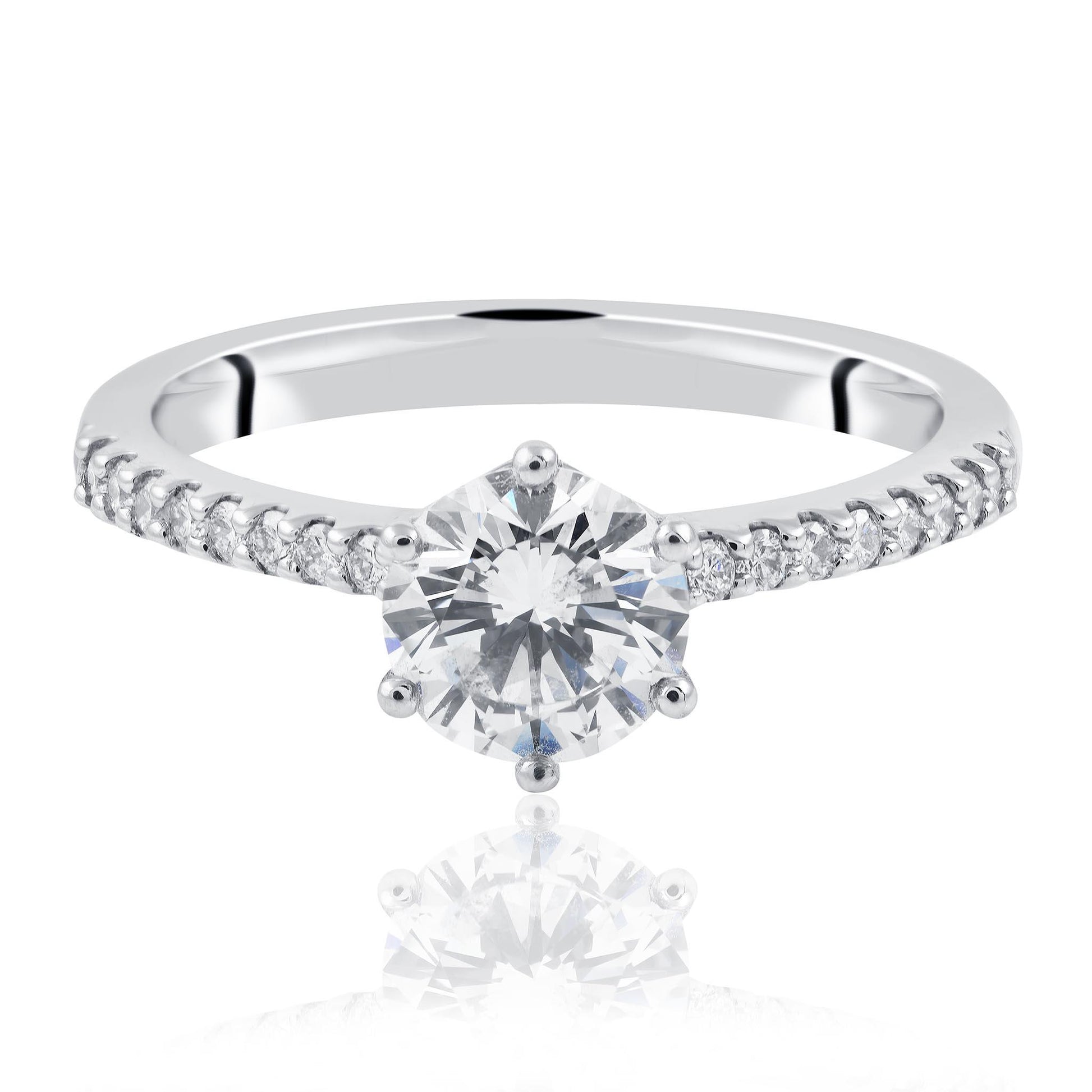 Platinum Diamond Engagement Ring