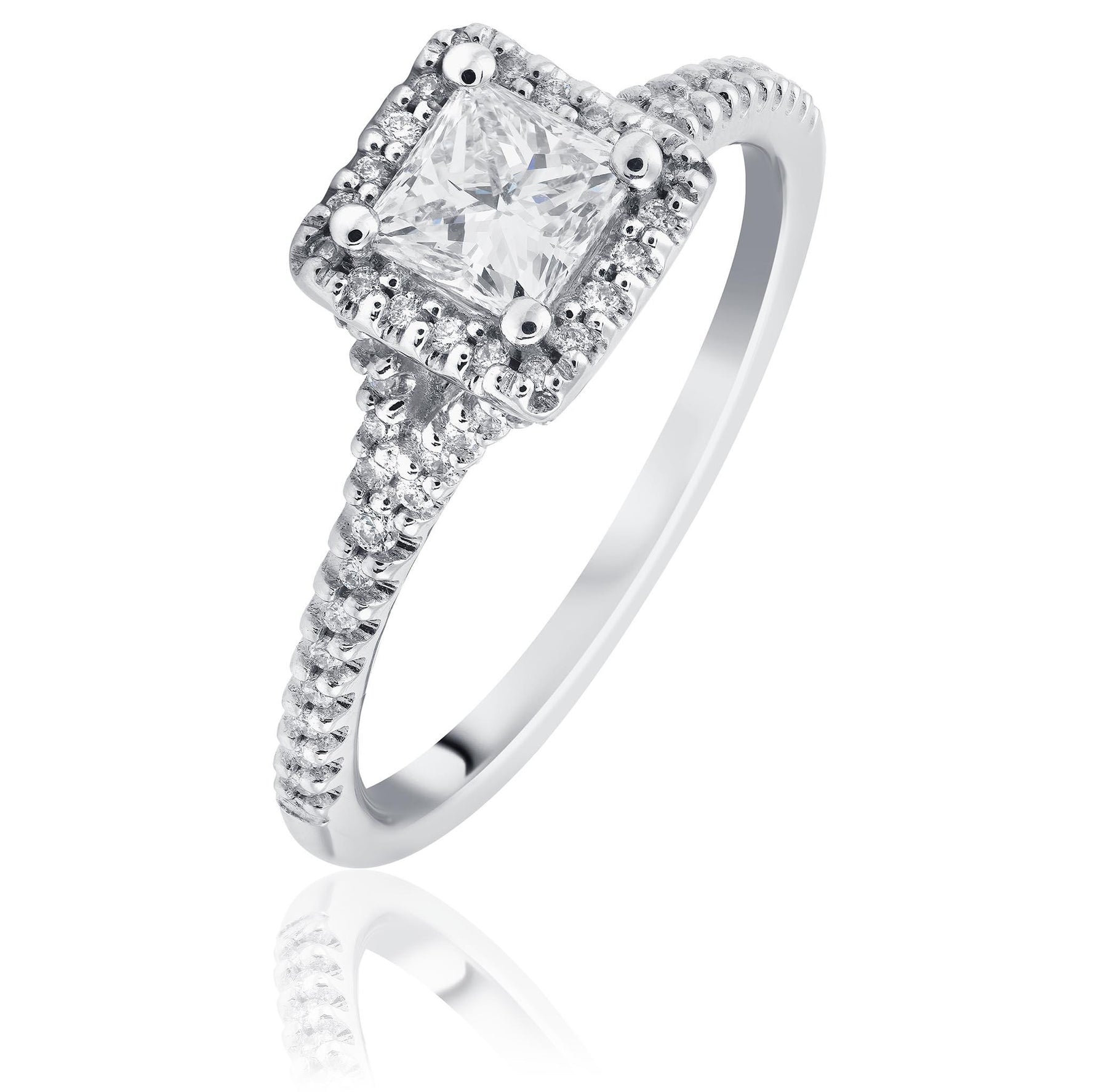Diamond Engagement Ring Princess Cut