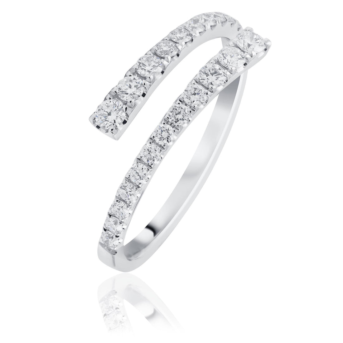 Split Diamond Ring