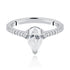 Pear Cut Diamond Engagement Ring