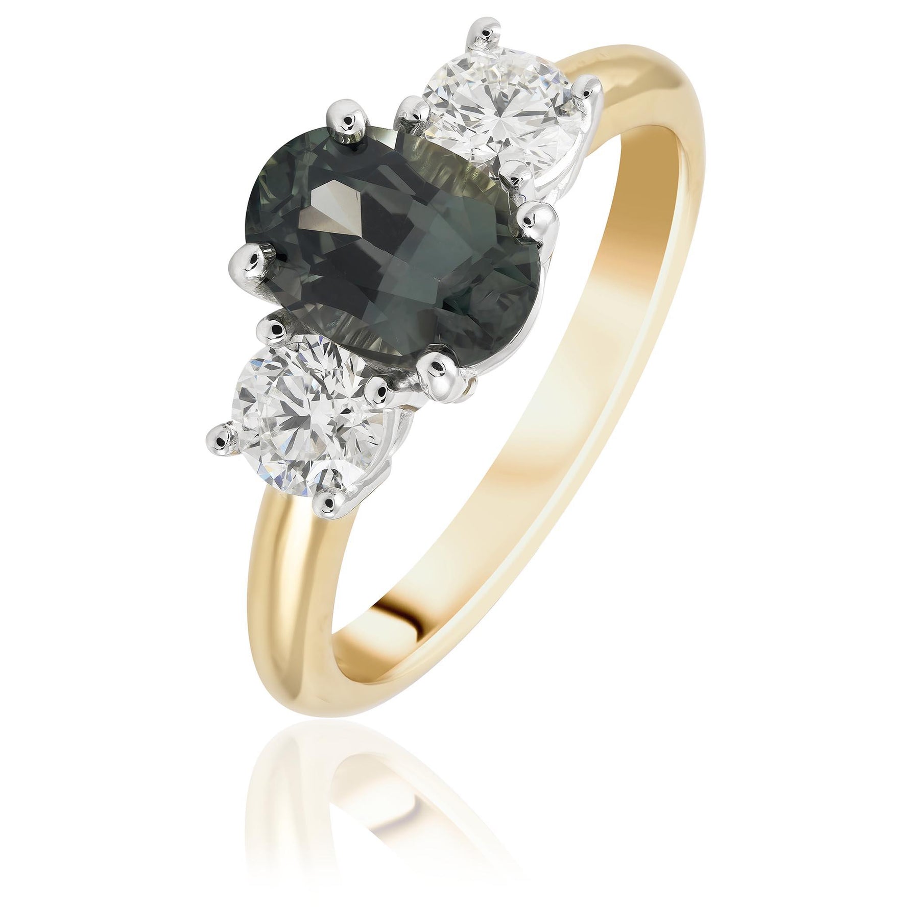 Sapphire Trilogy Ring