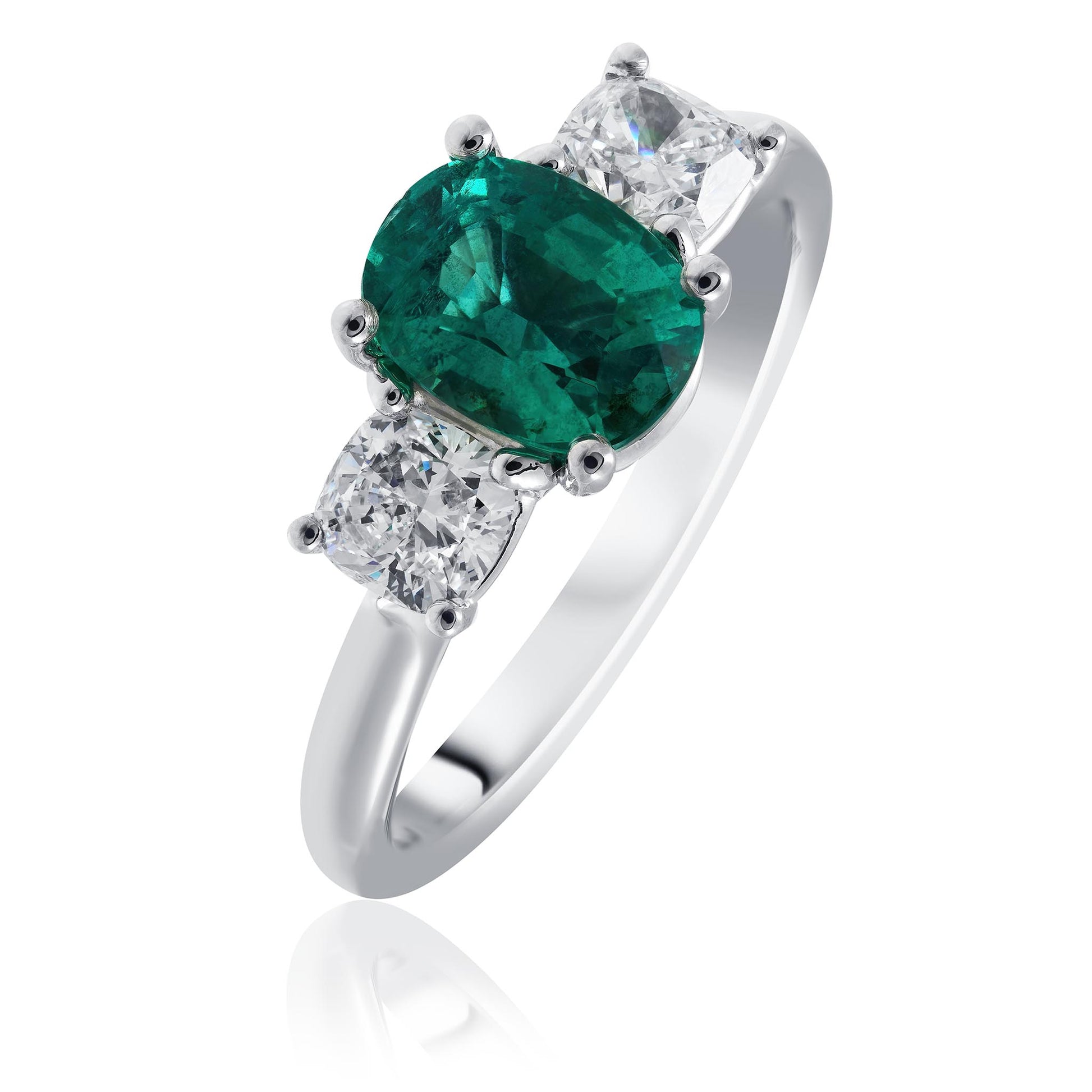 Zambian Emerald diamond Trilogy