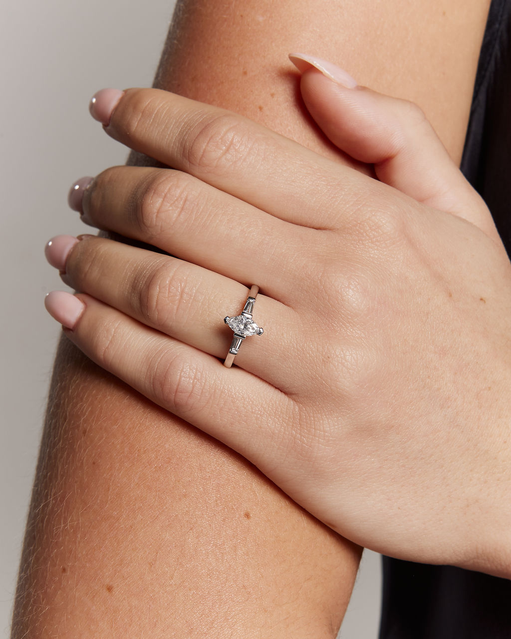 Marquise Cut Diamond Ring