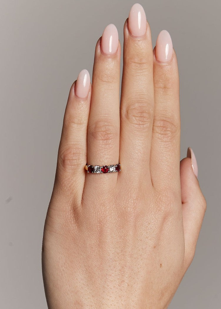 Ruby and Diamond Ring