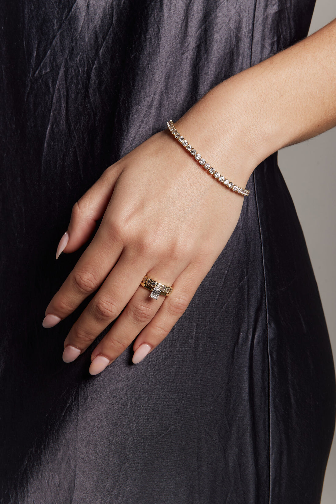 Emerald Cut Diamond Engagement Ring