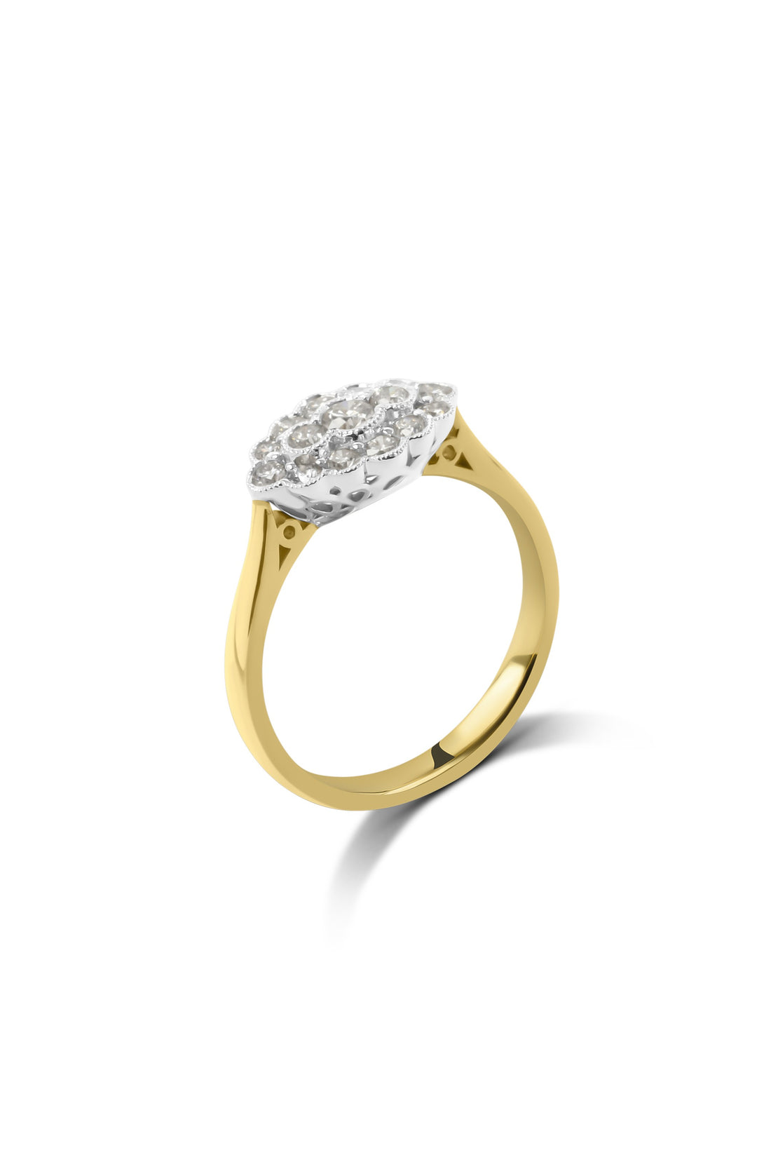 Antique Diamond Cluster