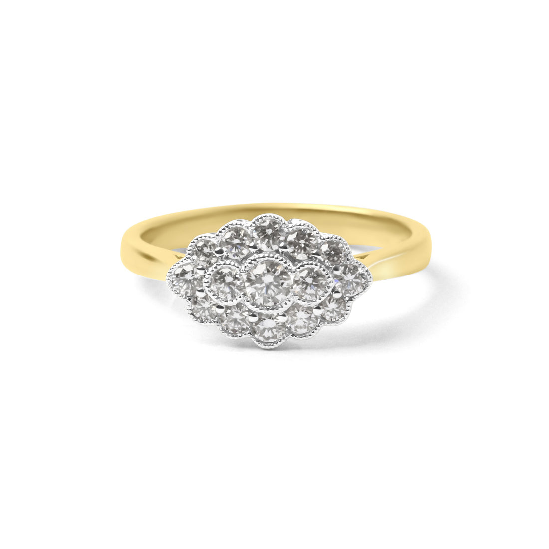 Antique Diamond Cluster