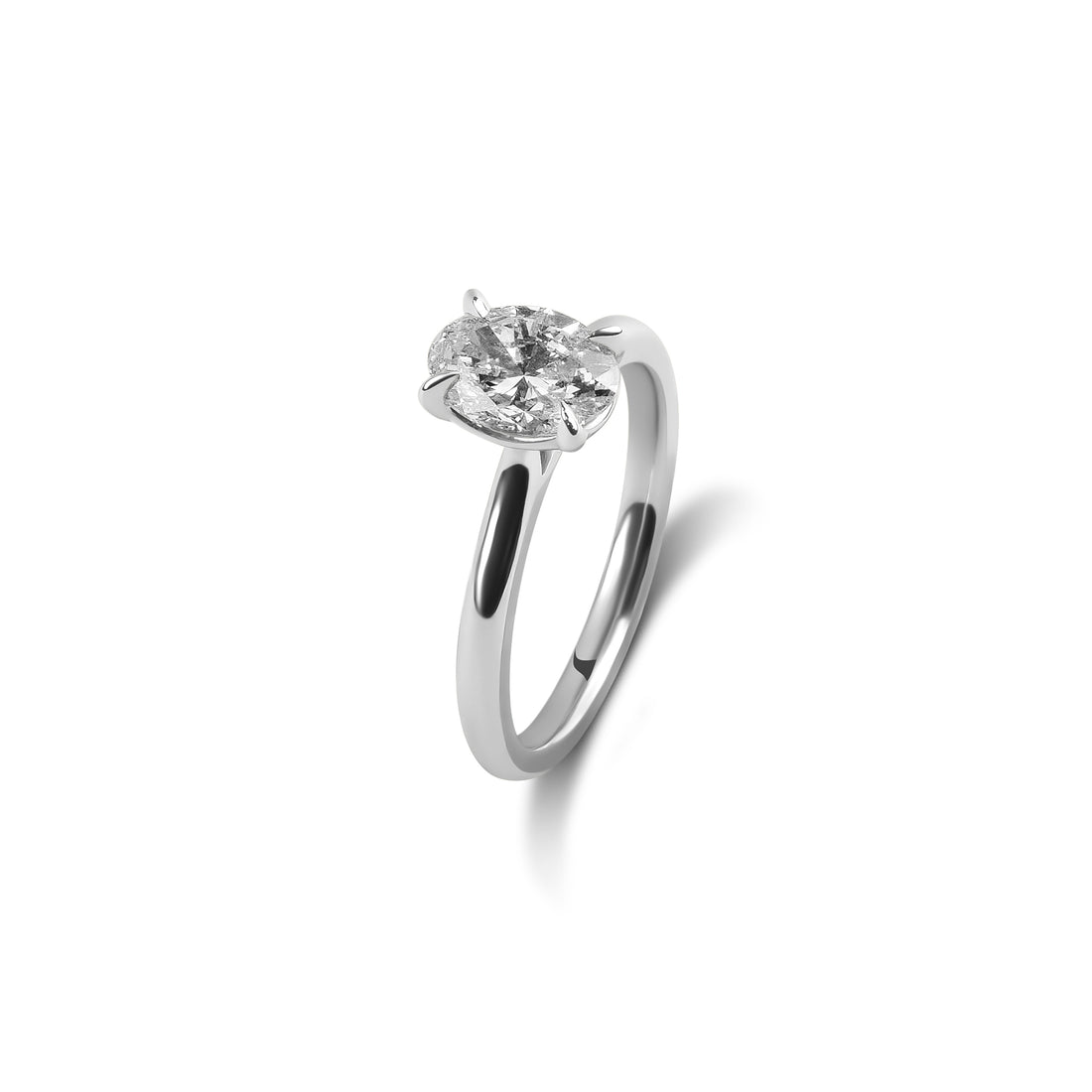 1.20ct Oval Cut Solitaire Talon Claws