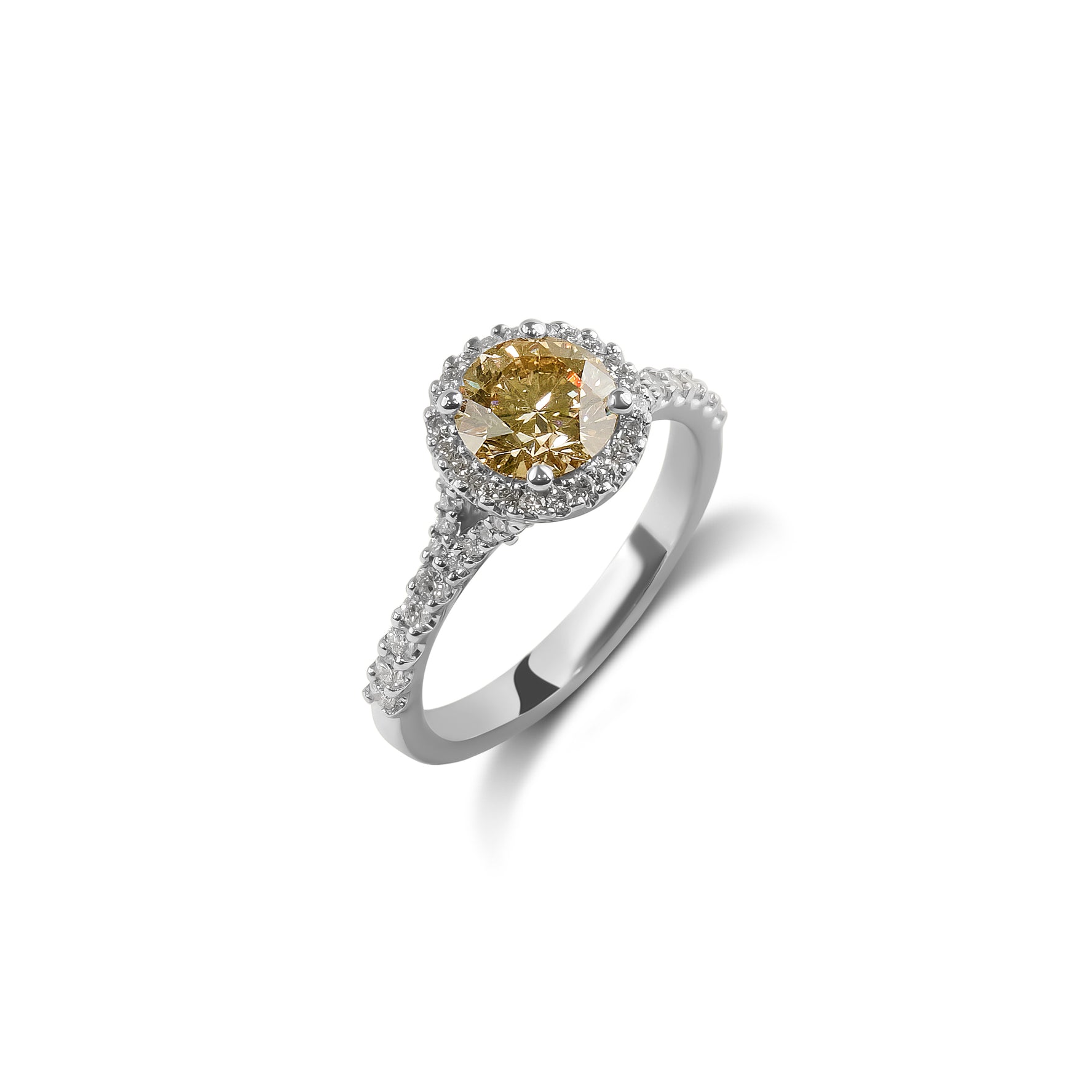 Fancy Brown Cognac Diamond Ring