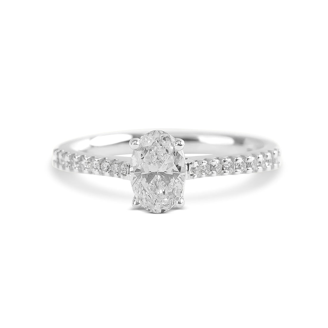 Oval Cut Diamond Engagement Ring