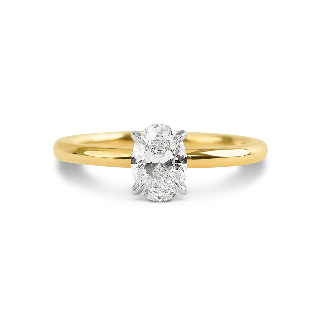 Oval Cut diamond ring brisbane