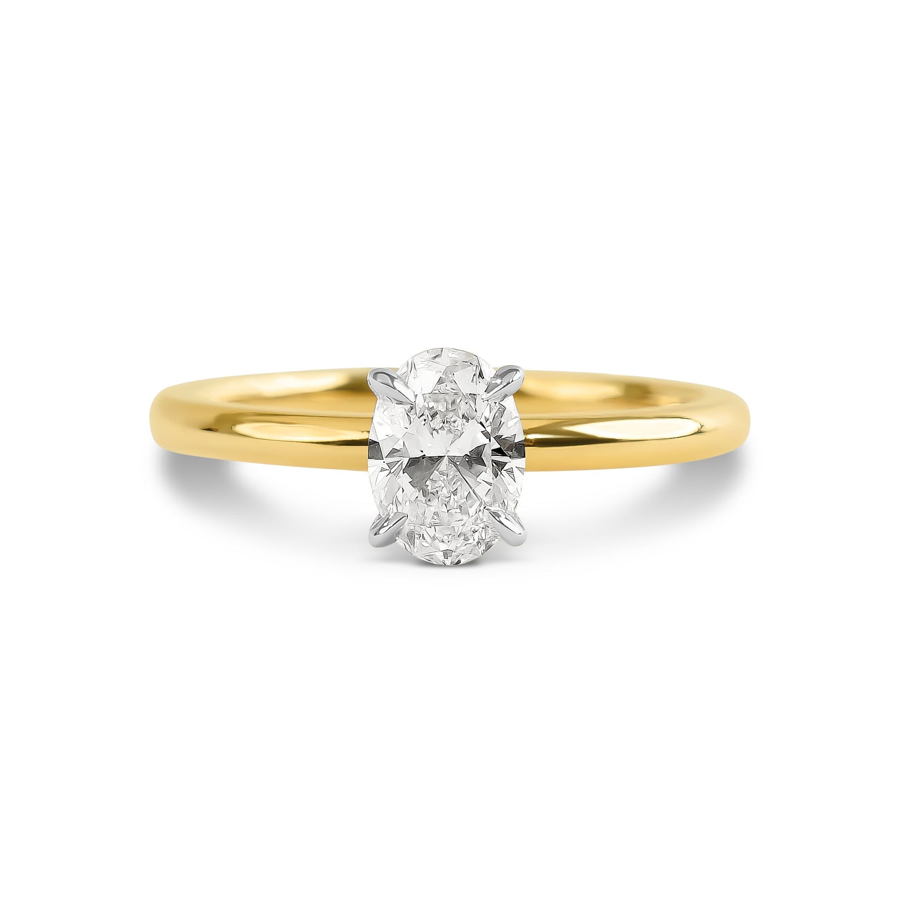 Oval Cut diamond ring brisbane