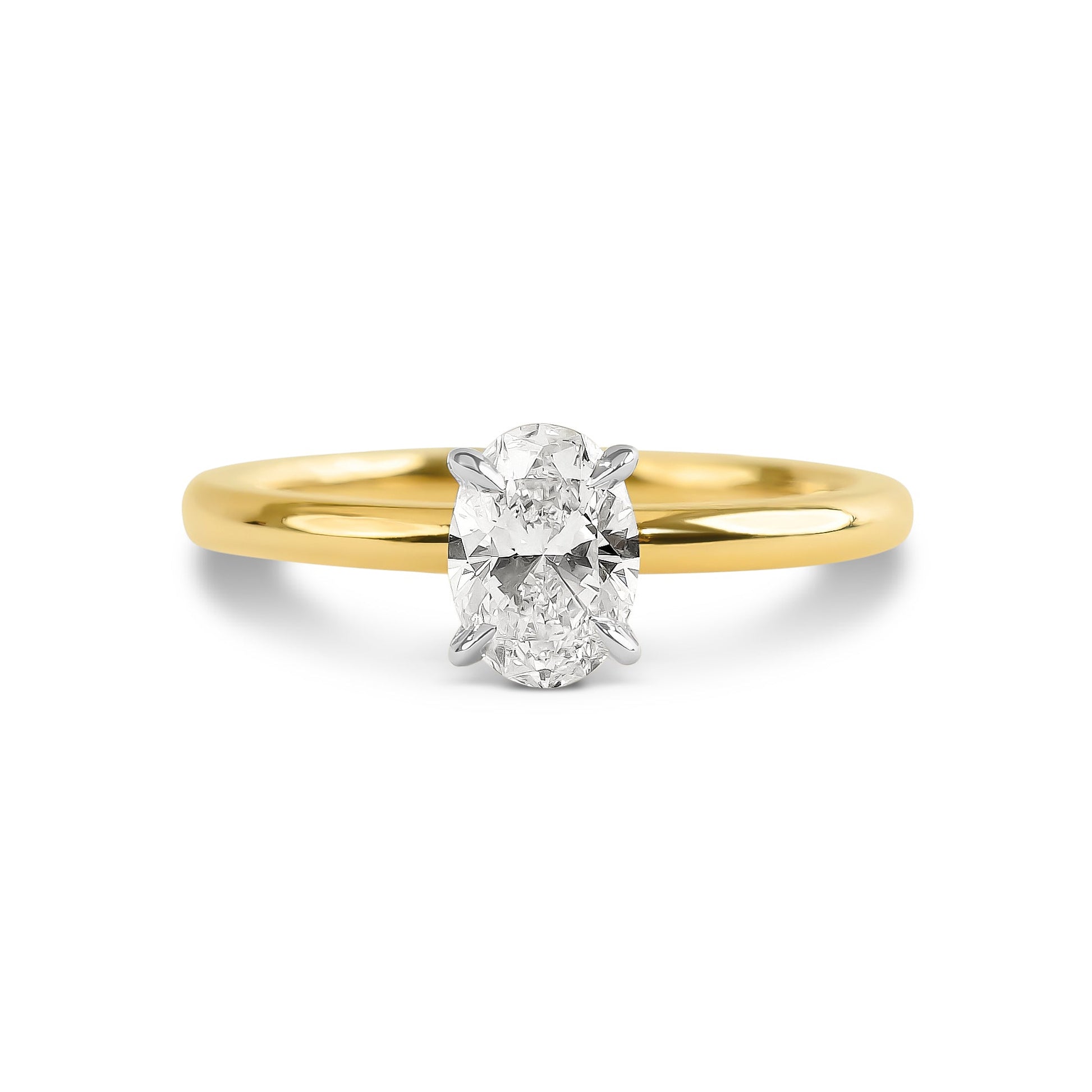 Oval Cut diamond ring brisbane