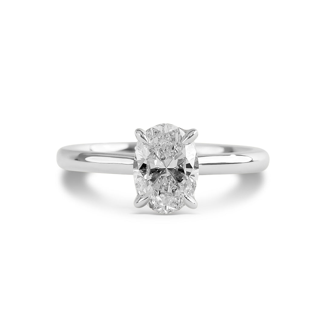 1.20ct Oval Cut Solitaire Talon Claws