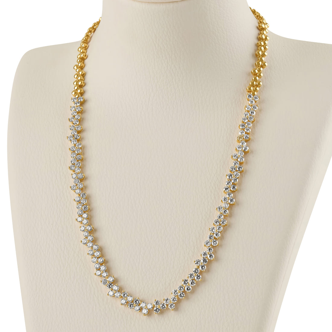 Bubble Style Diamond Necklet