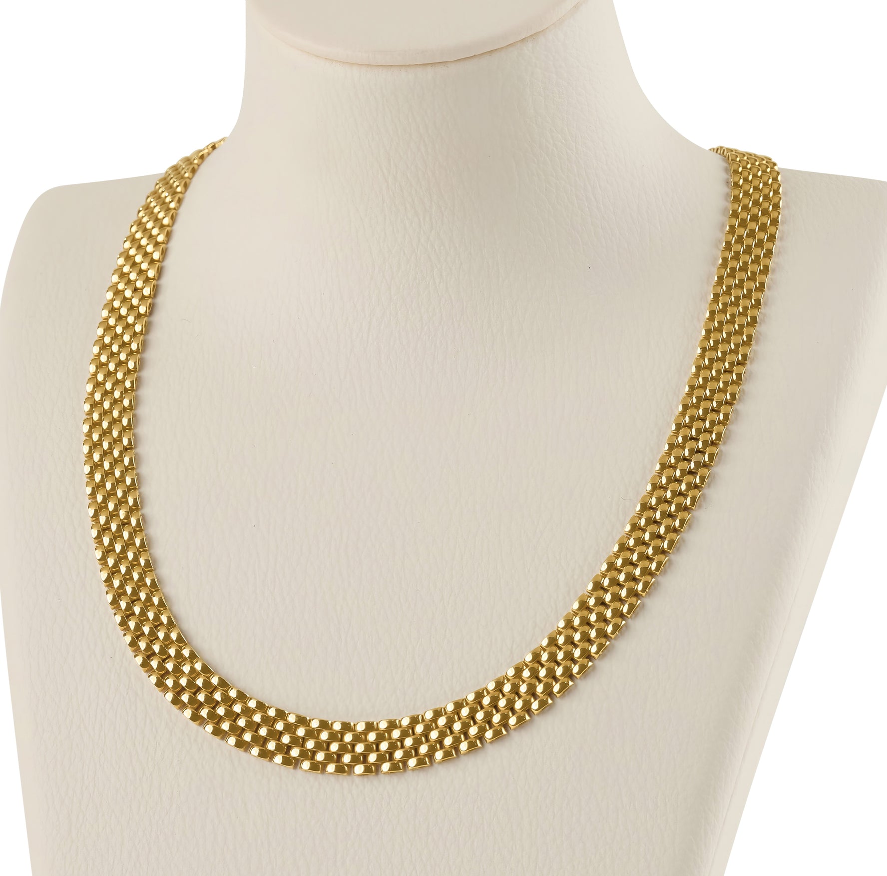 Five-Bar Statement Necklet