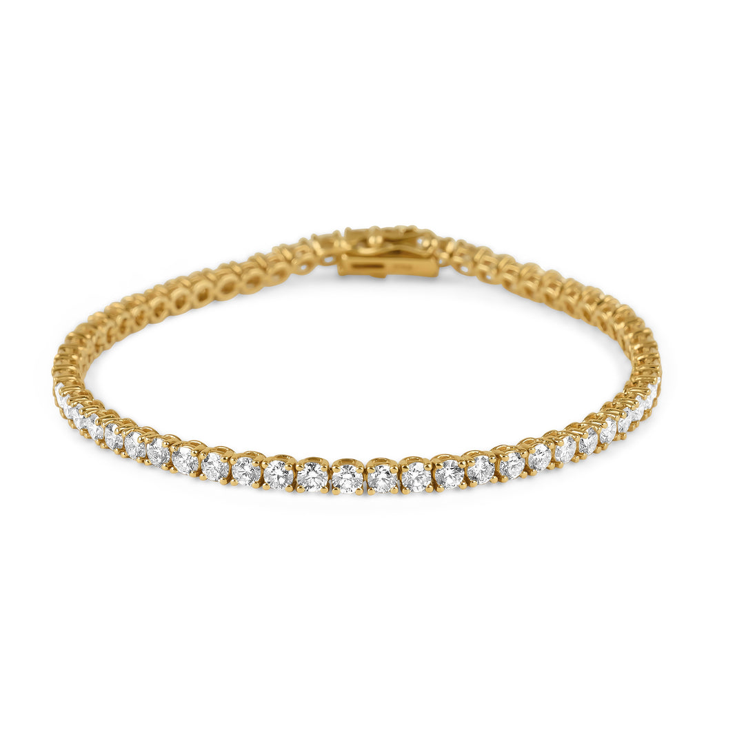 Five Carat Diamond Tennis Bracelet
