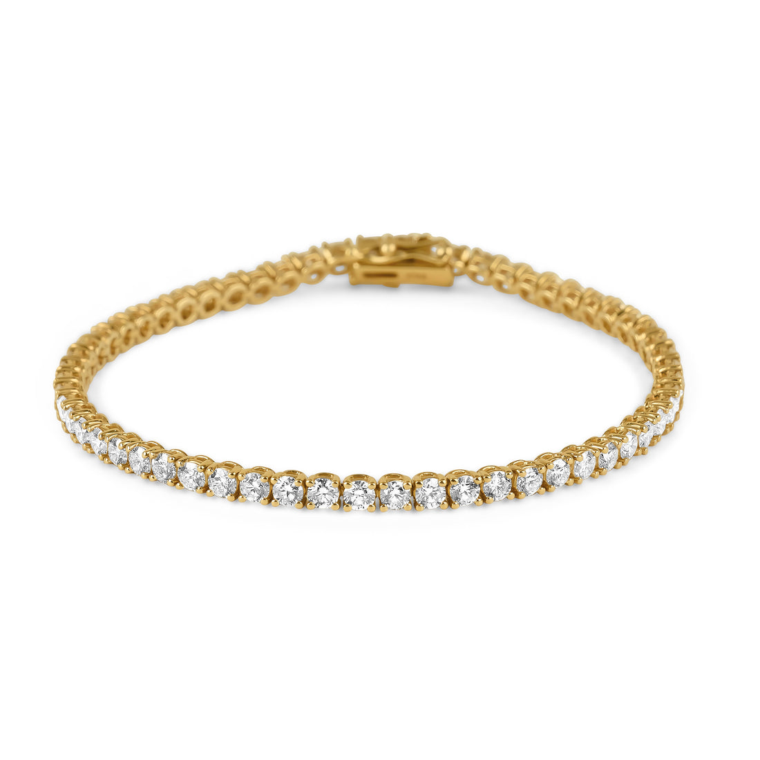 Five Carat Diamond Tennis Bracelet