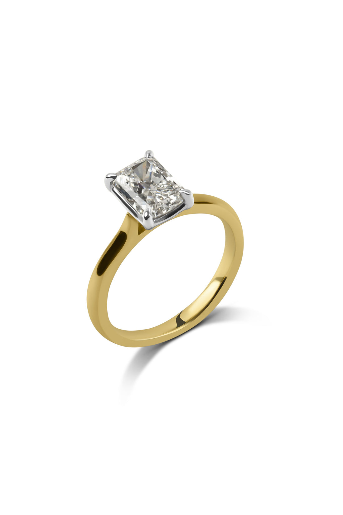 Radiant Cut Diamond Engagement Ring
