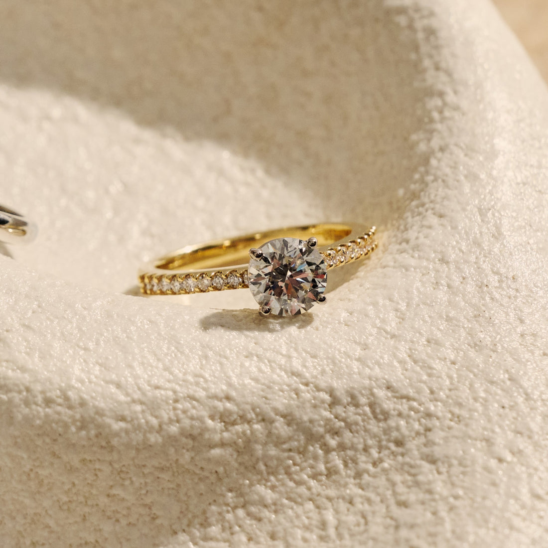 Four Claw 1ct Diamond Engagement Ring