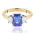 Tanzanite and Diamond Ring