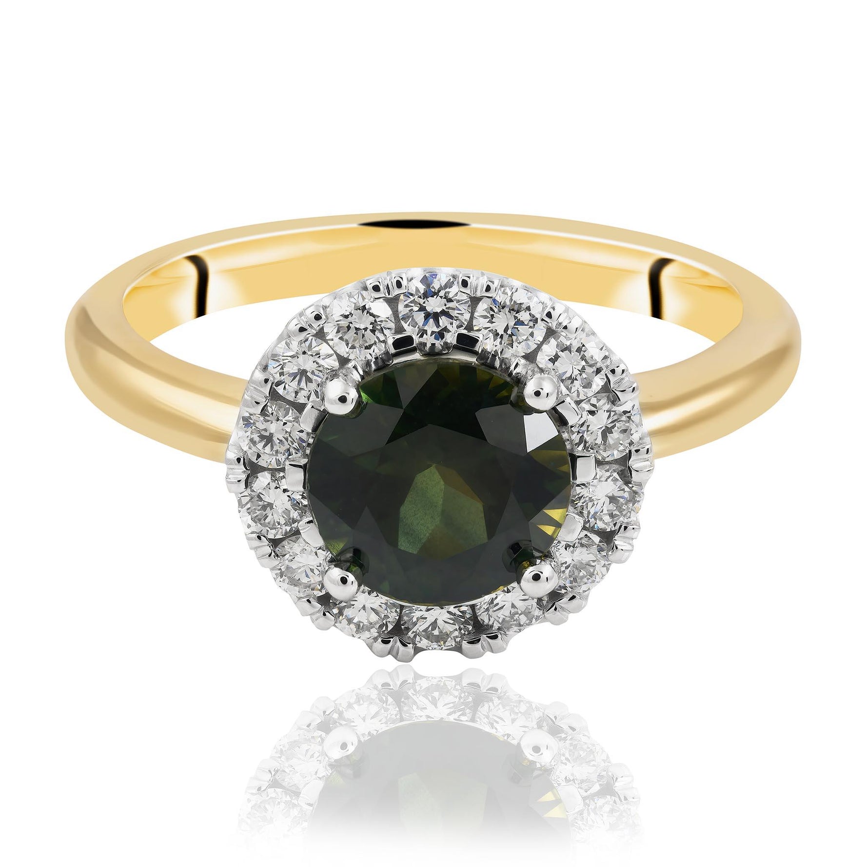 Sapphire and Diamond Ring