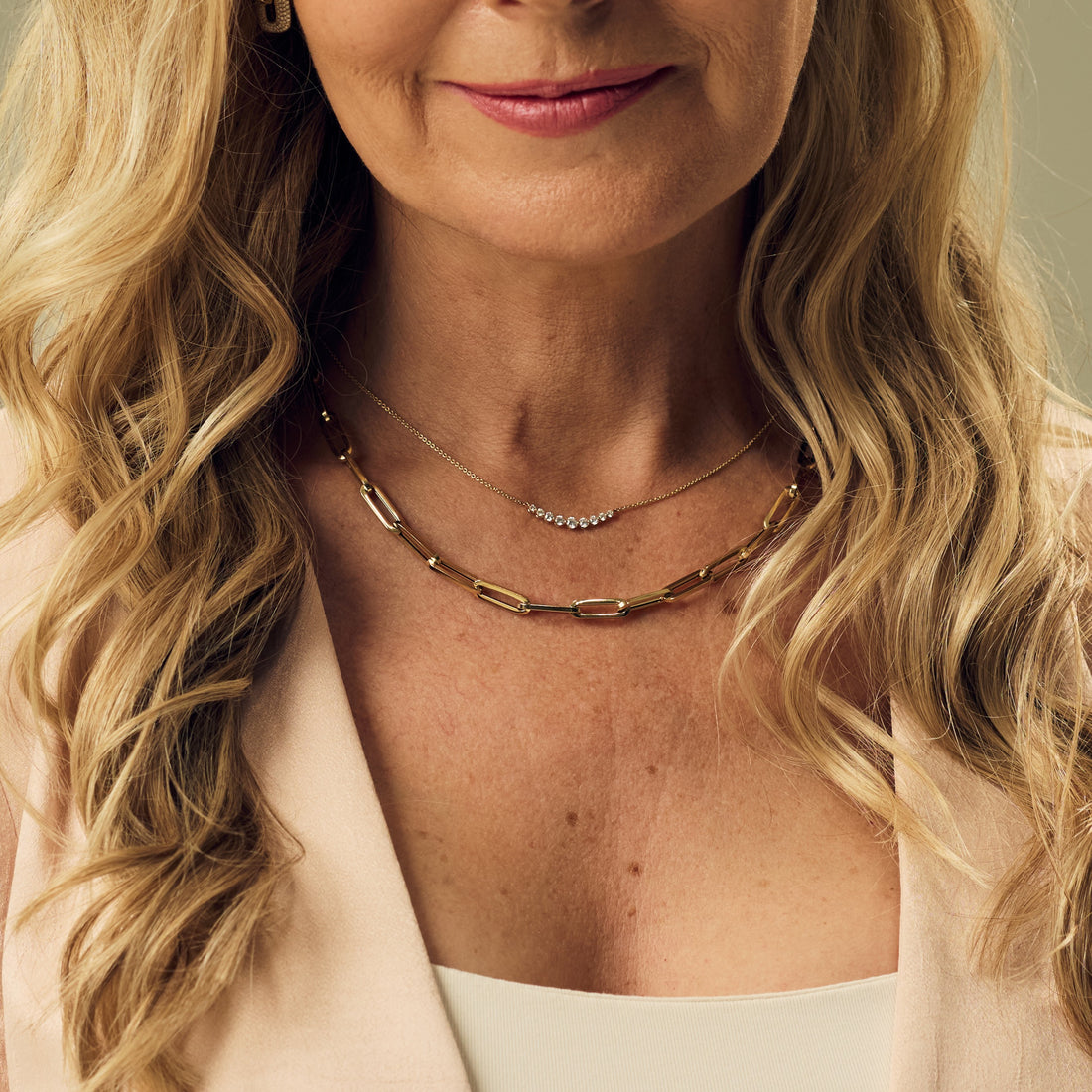 Paperclip Link Necklet