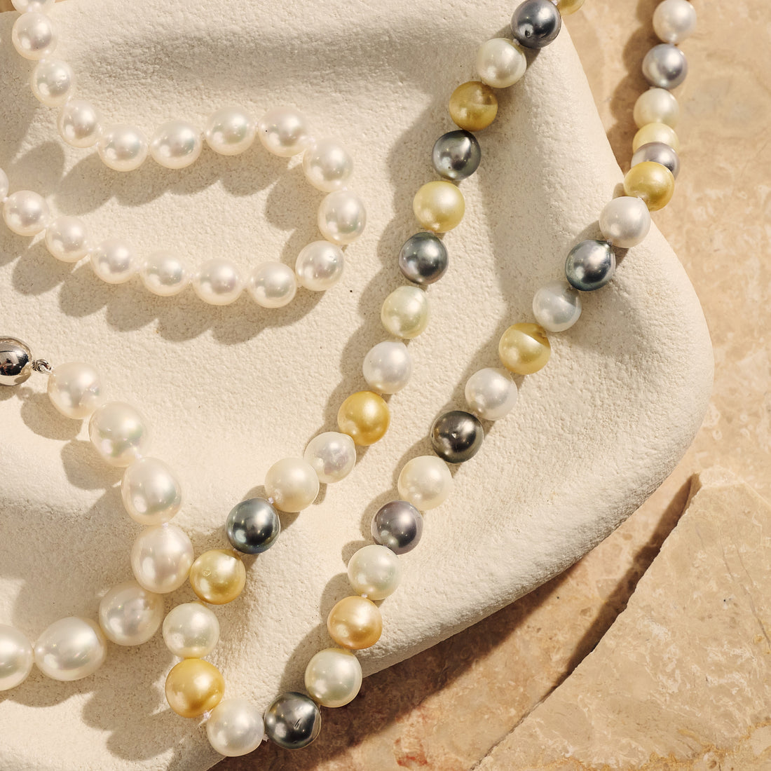 Mixed South Sea Pearl Necklet