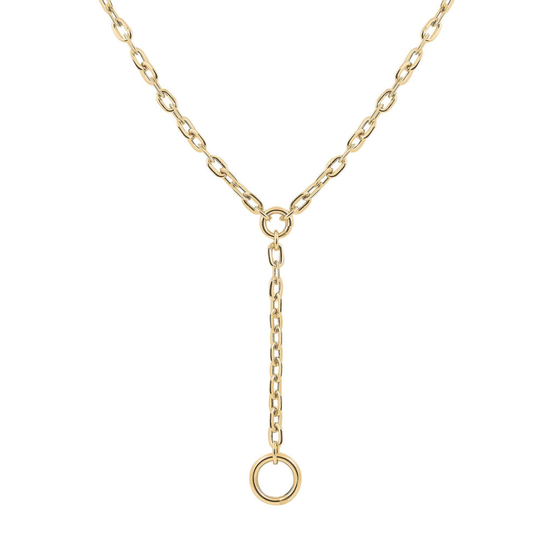 18ct Yellow Gold Trace Necklet