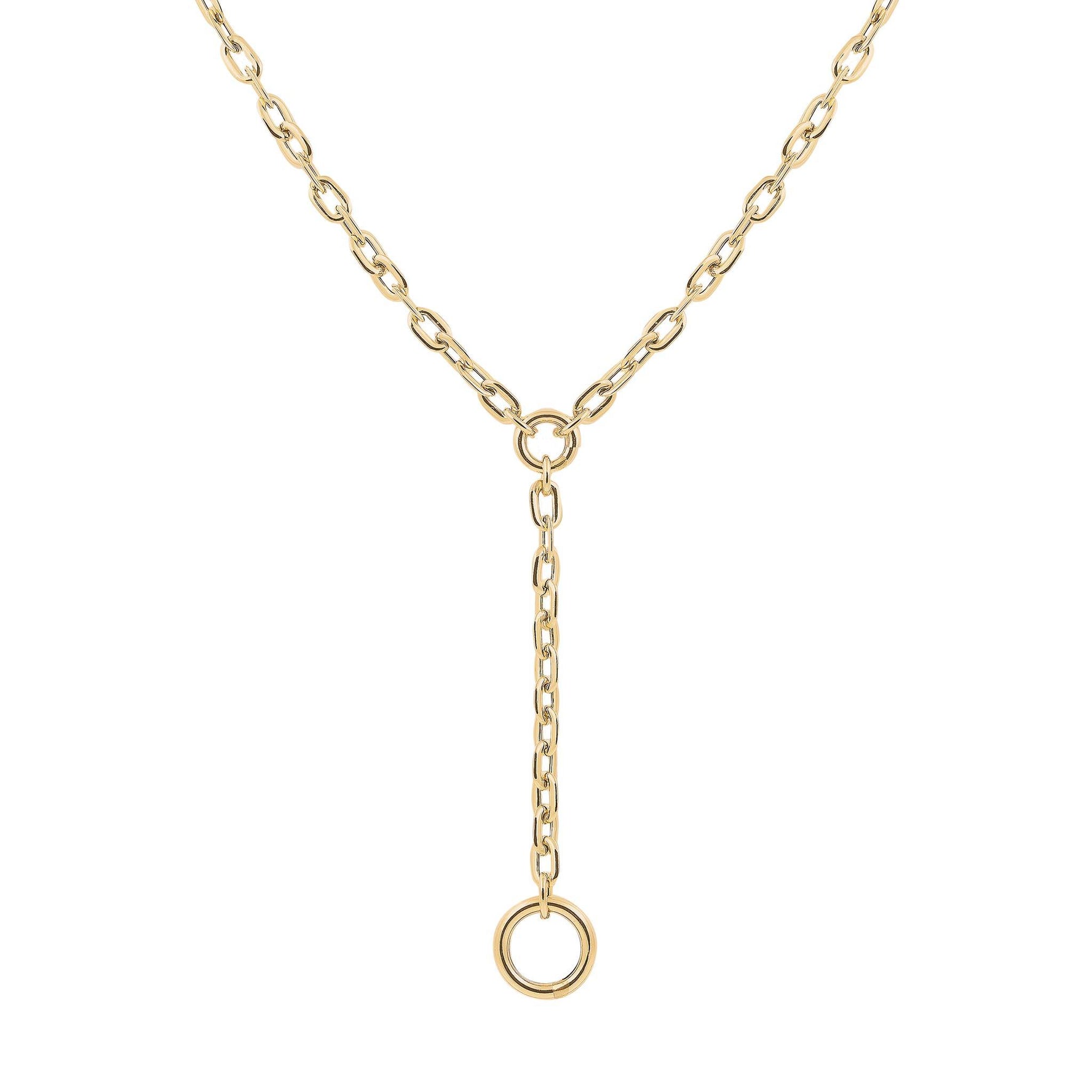 18ct Yellow Gold Trace Necklet
