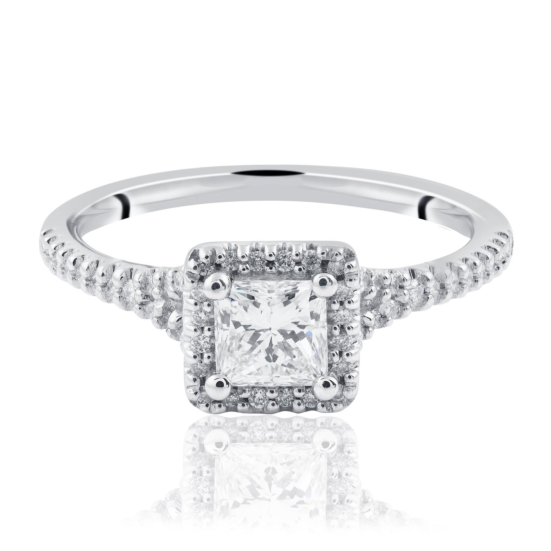 Princess Cut Engagement Ring