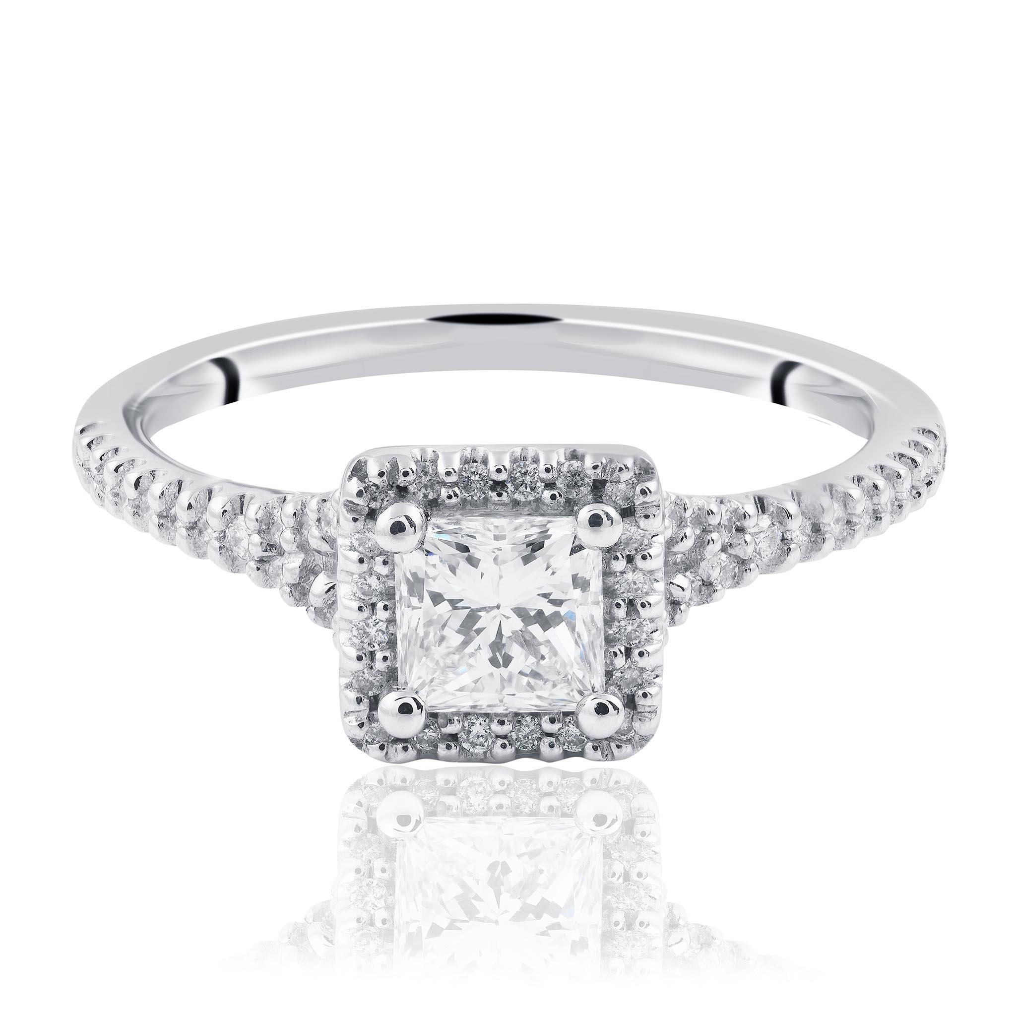 Princess Cut Engagement Ring