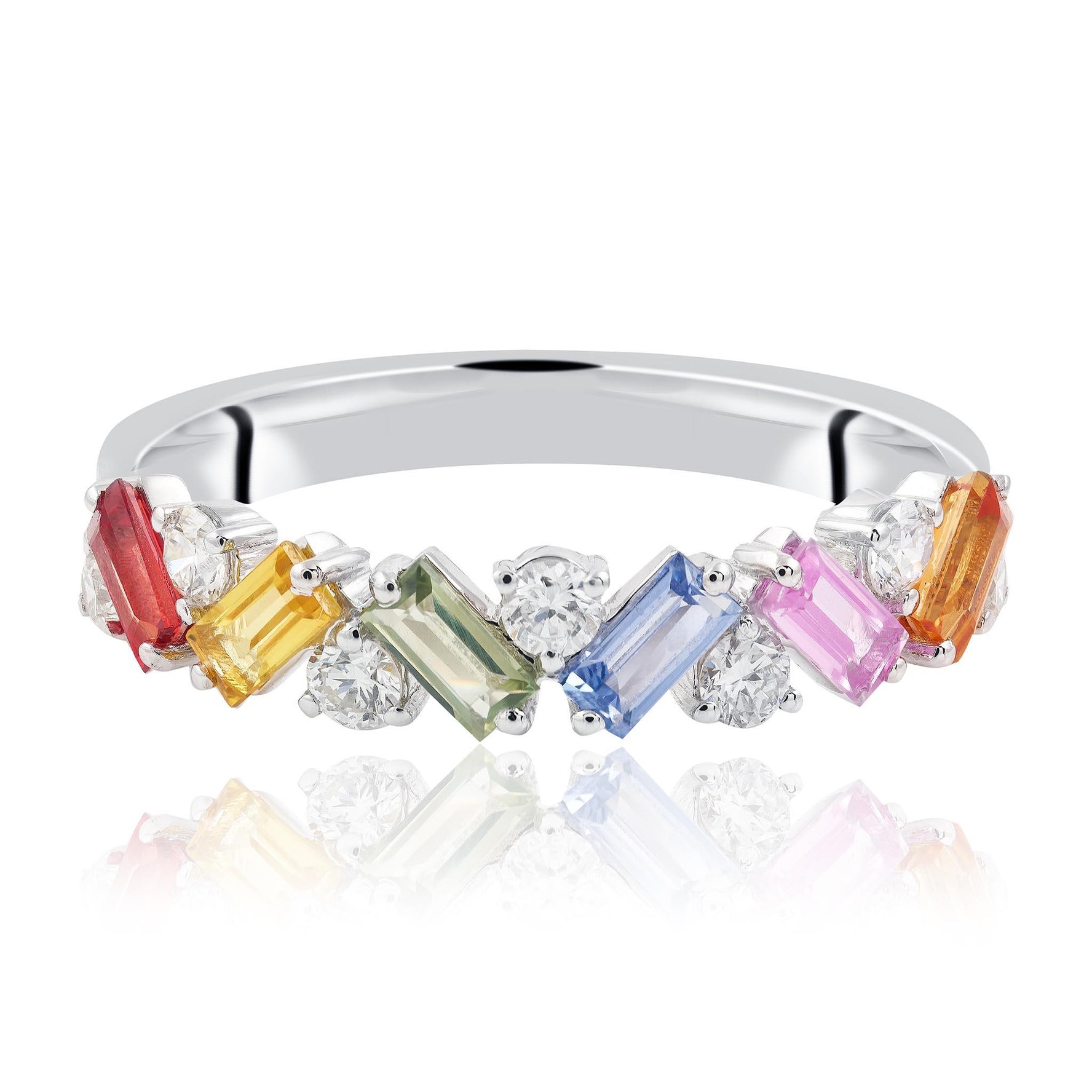 Sapphire and Diamond Ring