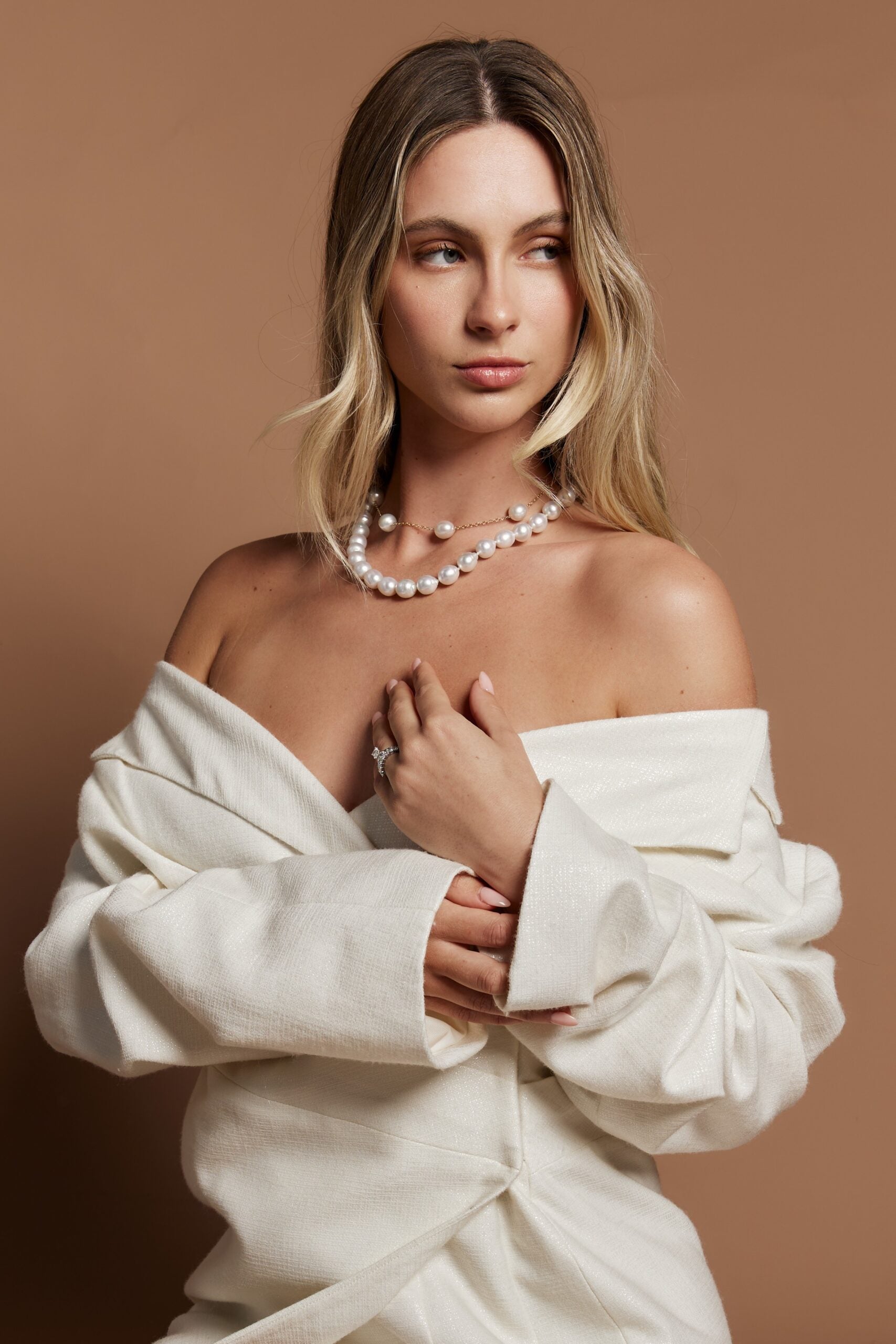 south sea pearl and chain