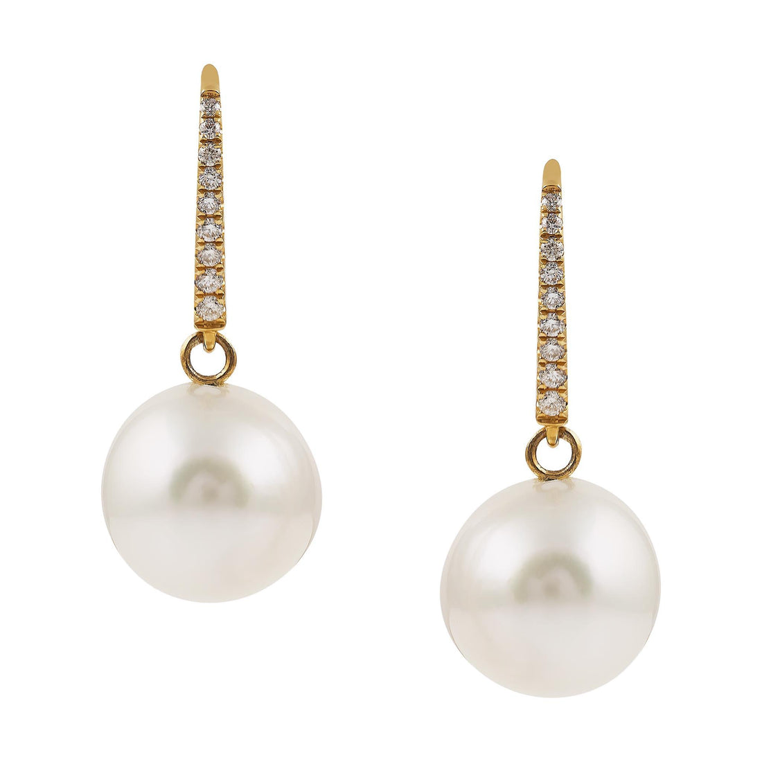 South Sea Pearl Drop Earrings