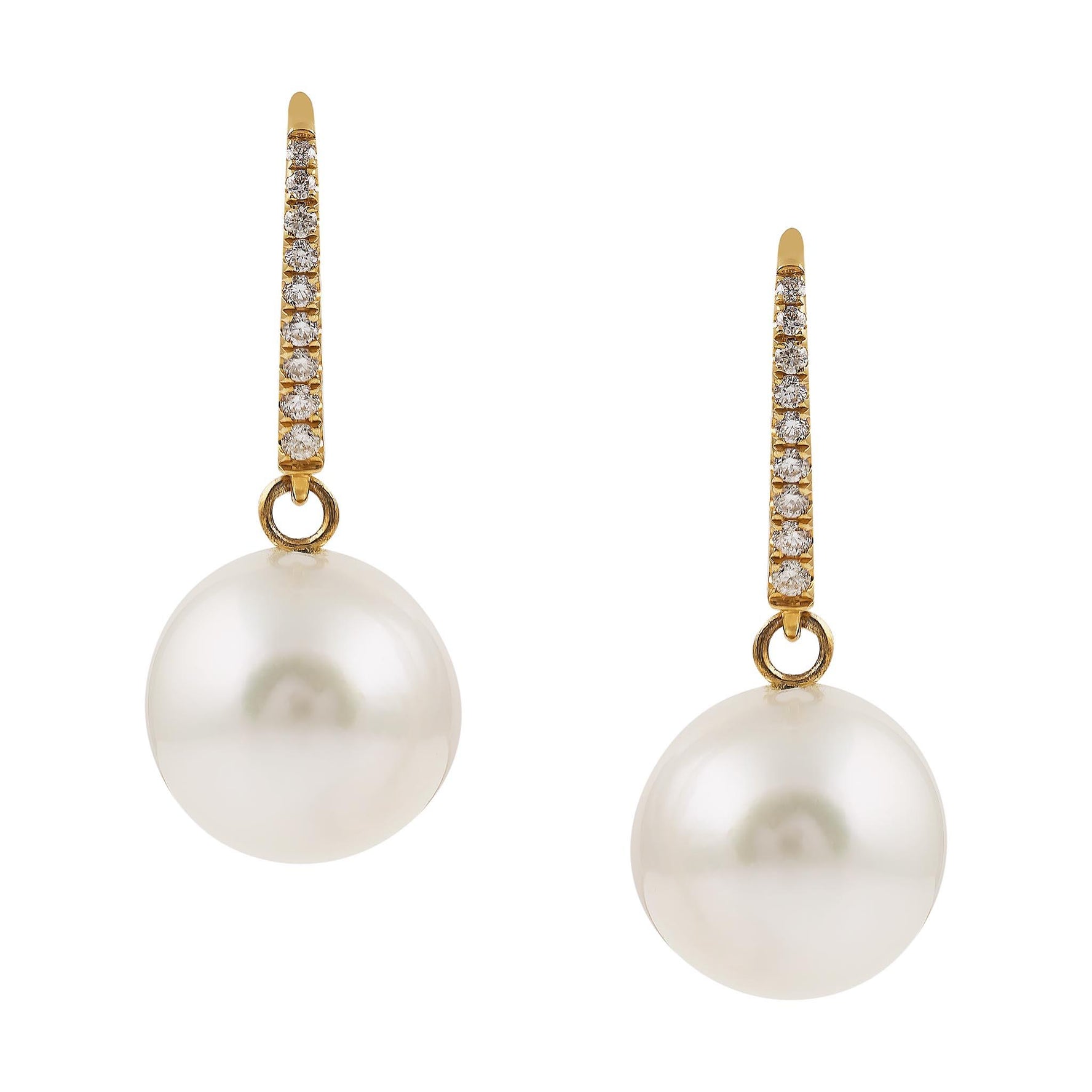 South Sea Pearl Drop Earrings