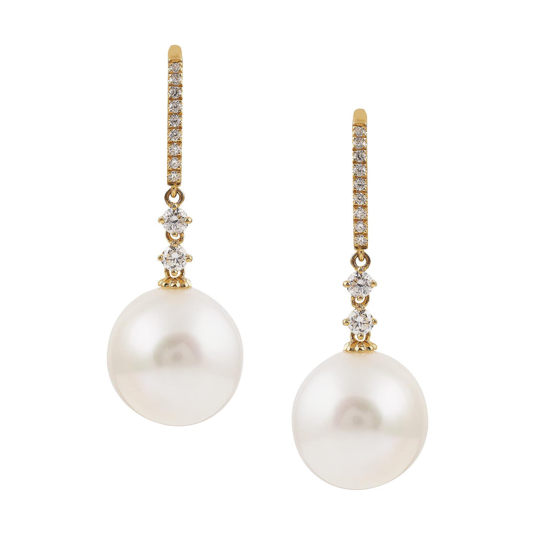 South Sea Pearl Drop Earrings