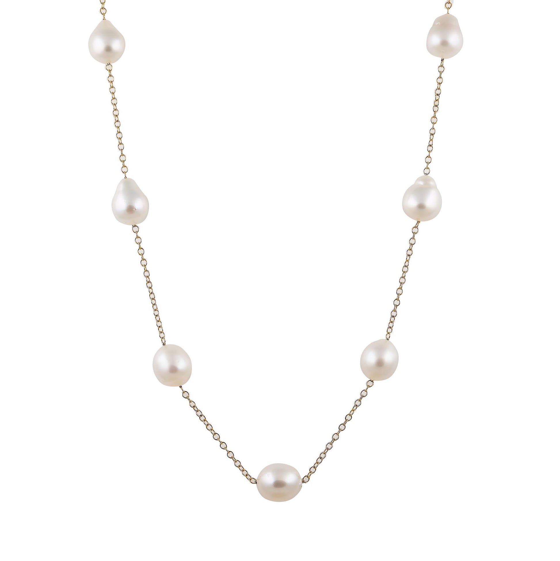 Pearl and Chain necklet