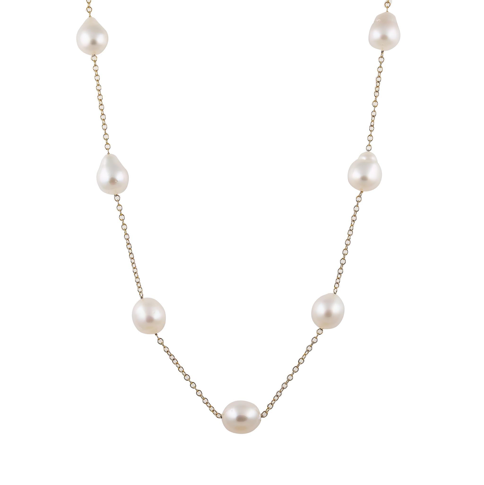 Pearl and Chain necklet
